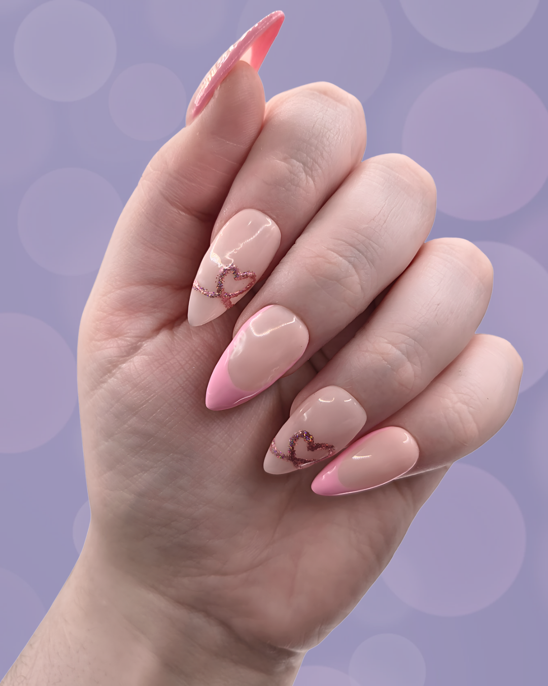 Pretty In Pink Press-On Nails